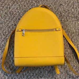 Zara Mini Backpack Faux Leather in Good Condition